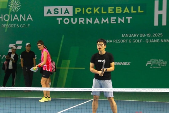 Khai mạc giải đấu “Asian Pickleball Tournament – Hoiana WPC Finals”