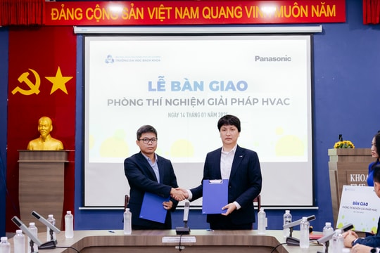 Panasonic bàn giao phòng thí nghiệm Giải pháp HVAC cho trường Đại học Bách khoa - ĐHQG TP HCM