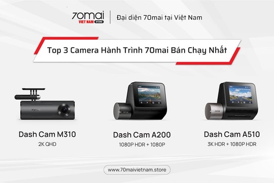 Nên lắp camera hành trình 70mai nào tốt nhất tại Sơn Tây?
