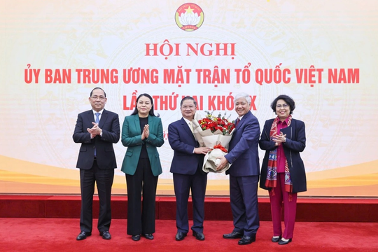 Ông Trần Việt Trường làm Phó Chủ tịch Ủy ban Trung ương MTTQ Việt Nam