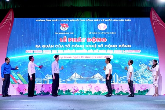 Đồng Tháp: Tiên phong chuyển đổi số