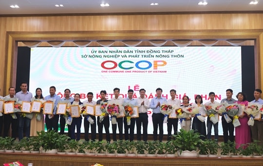 Đồng Tháp: OCOP góp phần chuyển dịch cơ cấu kinh tế