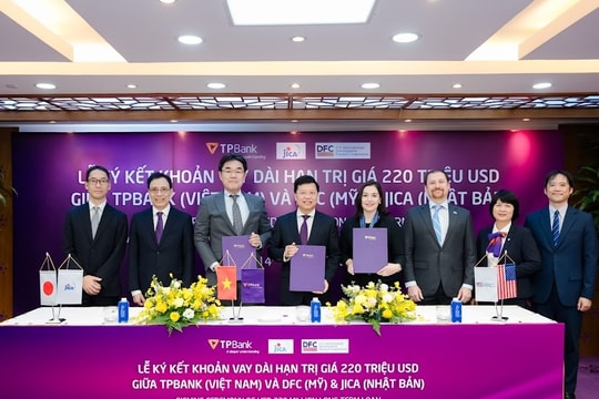 TPBank nhận khoản vay 220 triệu USD từ DFC và JICA