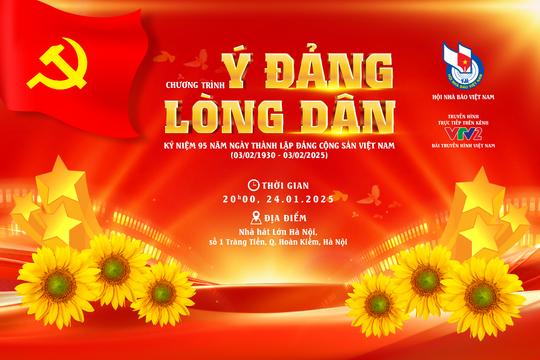"Ý Đảng lòng dân" - Mừng 95 năm ngày thành lập Đảng Cộng sản Việt Nam và đón Xuân Ất Tỵ