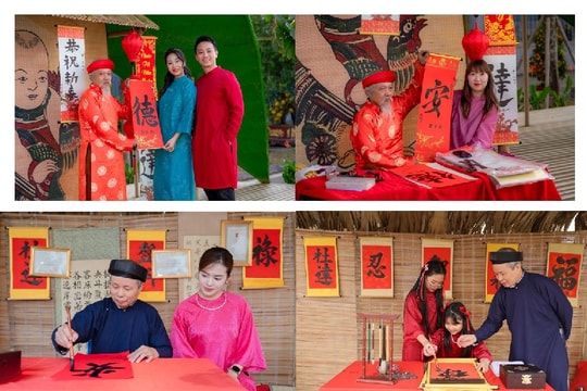 Nét hồn Việt rạng ngời tại Home Hanoi Xuan ngày đầu năm