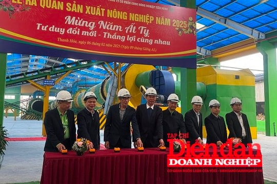 Công ty CP Công Nông nghiệp Tiến Nông ra quân sản xuất 2025