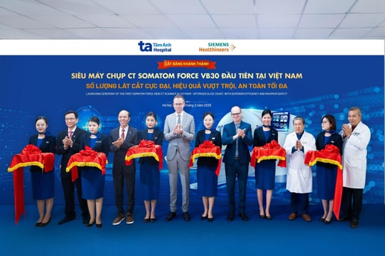 Bệnh viện đầu tiên Việt Nam sở hữu “siêu máy” CT thế hệ mới nhất với số lát cắt cực đại