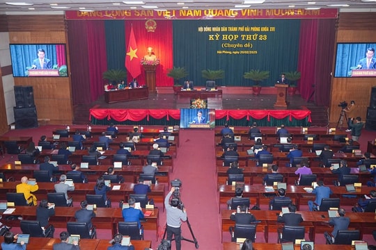 Hải Phòng: Quan tâm đặc biệt với những người tiên phong trong sắp xếp, tinh gọn bộ máy