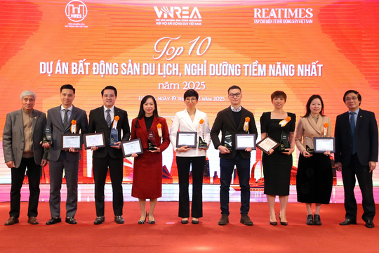 Sun Urban City Hà Nam được vinh danh “Dự án bất động sản du lịch, nghỉ dưỡng tiềm năng nhất năm 2025”