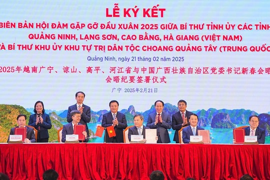 Nâng tầm quan hệ đối tác hợp tác chiến lược toàn diện Việt Nam - Trung Quốc