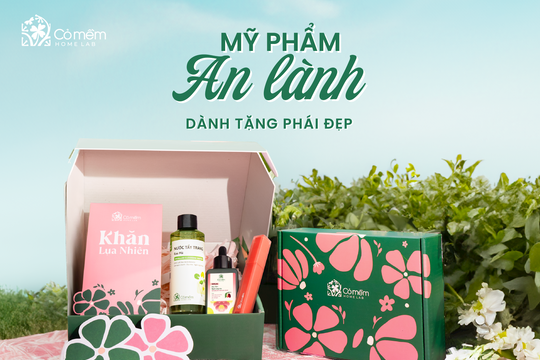 Cỏ Mềm: Mỹ phẩm thiên nhiên dành tặng cho phụ nữ ngày 8/3