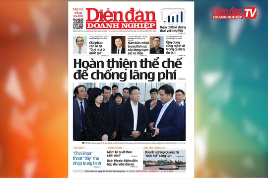 ĐIỂM BÁO NGÀY 28/2: Hoàn thiện thể chế để chống lãng phí