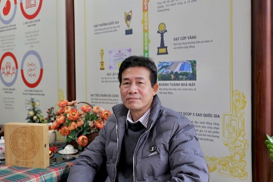 Người đưa sản phẩm đầu tiên của Hải Dương đạt OCOP 5 sao