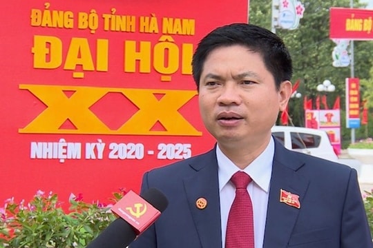 Ông Trương Quốc Huy được bầu làm Bí thư Tỉnh ủy Hà Nam