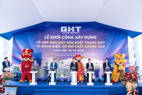 GHT Group khởi công tổ hợp nhà máy sản xuất thang máy, tủ bảng điện, cơ khí chất lượng cao