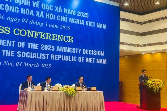 Công bố Quyết định của Chủ tịch nước về đặc xá năm 2025