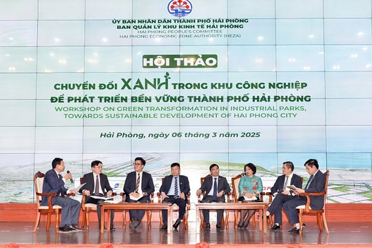 Hải Phòng: Kiên quyết phát triển công nghiệp gắn với bảo vệ môi trường