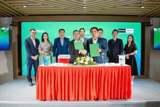 VPBank và Milano Coffee ký kết thỏa thuận hợp tác