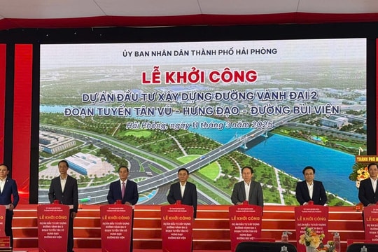 Hải Phòng khởi công con đường tạo động lực phát triển