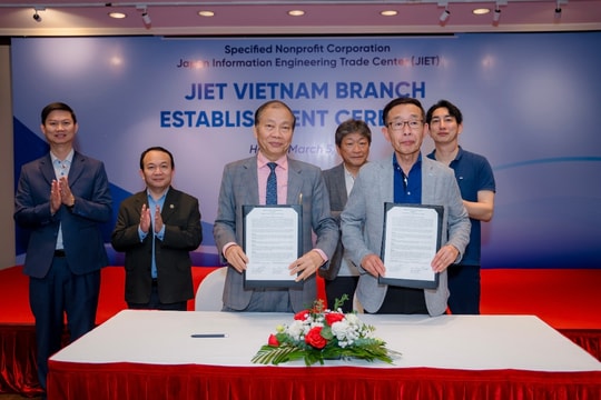 Hợp tác chiến lược VCCI - JIET: Cánh cửa mới cho doanh nghiệp CNTT Việt Nam - Nhật Bản