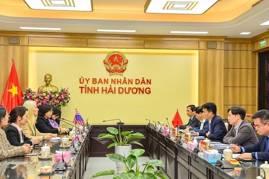 Hải Dương "rộng cửa" chào đón các doanh nghiệp Hoa Kỳ vào đầu tư