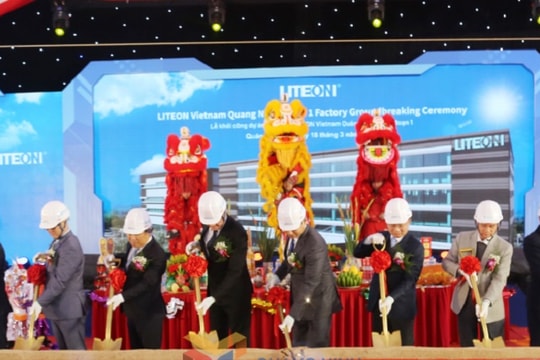 Kỳ vọng vào dự án của Tập đoàn Lite-on Technology đầu tư tại Quảng Ninh