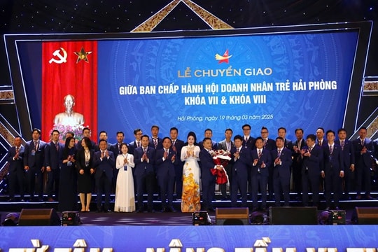 Ông Đặng Việt Bách được bầu làm Chủ tịch Hội Doanh nhân trẻ Hải Phòng nhiệm kỳ 2025-2030