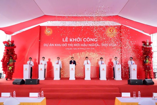 Vingroup khởi công dự án Vinhomes Green City tại Long An