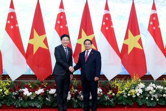 Đưa hợp tác Việt Nam - Singapore trở thành điển hình trong khu vực