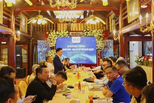 VCCI Duyên hải Bắc Bộ tổ chức cà phê doanh nhân kết nối doanh nghiệp