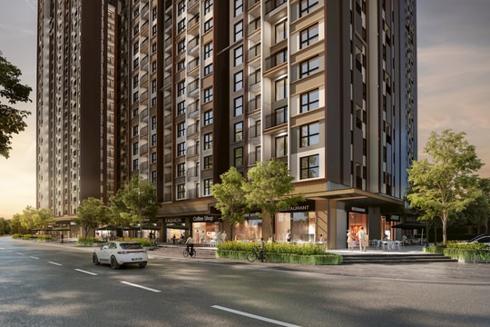 Shop thương mại dịch vụ The Senique Hanoi: tâm điểm kinh doanh giữa đại đô thị phía đông sầm uất