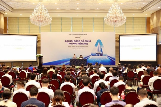 Dự báo VN-Index dao động quanh mốc 1.400 điểm cuối 2025, Vietcap hướng đến lợi nhuận 1.420 tỷ đồng