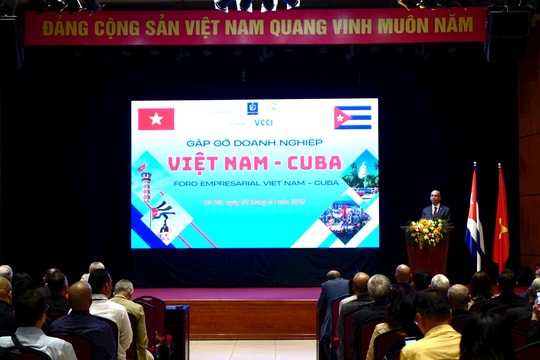 Việt Nam và Cuba tăng cường quan hệ kinh tế qua hội nghị doanh nghiệp