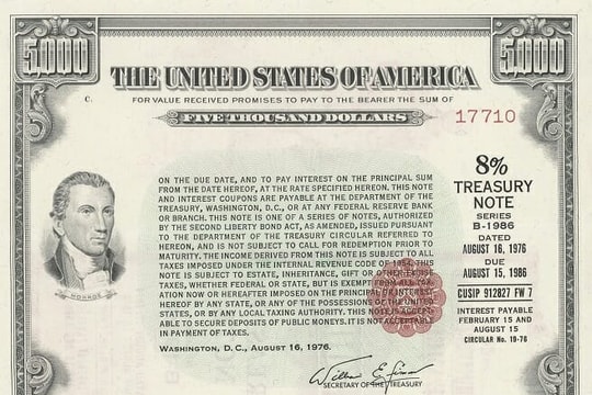 Vì sao Trung Quốc giảm nắm giữ trái phiếu chính phủ Mỹ?