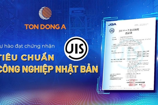 Chứng nhận JIS - Tấm hộ chiếu chất lượng toàn cầu