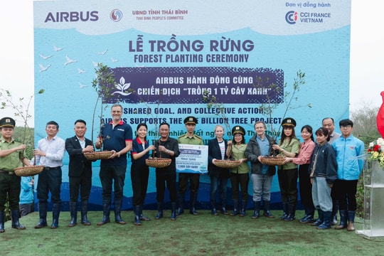 Thêm 1.500 cây xanh cho Đề án “Trồng 1 tỷ cây xanh”