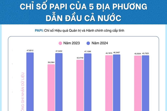 Quảng Ninh giữ vị trí quán quân về chỉ số PAPI năm 2024