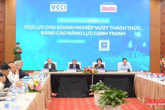 [TRỰC TIẾP] Diễn đàn Doanh nghiệp 2025: Trợ lực cho doanh nghiệp vượt thách thức, nâng cao năng lực cạnh tranh