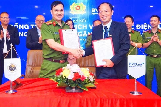BVBank hợp tác Bộ Công An triển khai dịch vụ định danh và xác thực điện tử qua VNEID