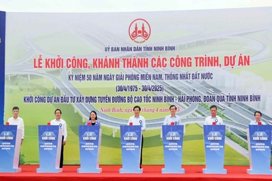 Cao tốc Ninh Bình - Hải Phòng: Mở ra cánh cửa phát triển liên kết vùng