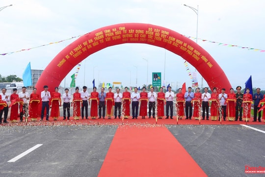 Thông xe kỹ thuật hàng loạt dự án cao tốc Bắc - Nam