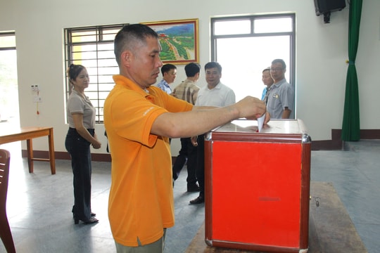 Gần 100% cử tri đồng thuận về tổ chức chính quyền địa phương 2 cấp tại Thái Nguyên