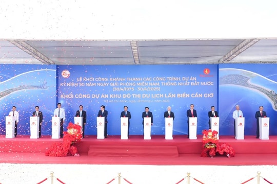 Vingroup khởi công siêu đô thị ESG hàng đầu thế giới Vinhomes Green Paradise