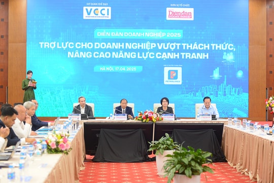 DIỄN ĐÀN DOANH NGHIỆP 2025: Trợ lực cho doanh nghiệp vượt thách thức, nâng cao năng lực cạnh tranh