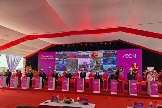 Xây dựng Trung tâm thương mại AEON Hải Dương vốn đầu tư 1.180 tỷ đồng