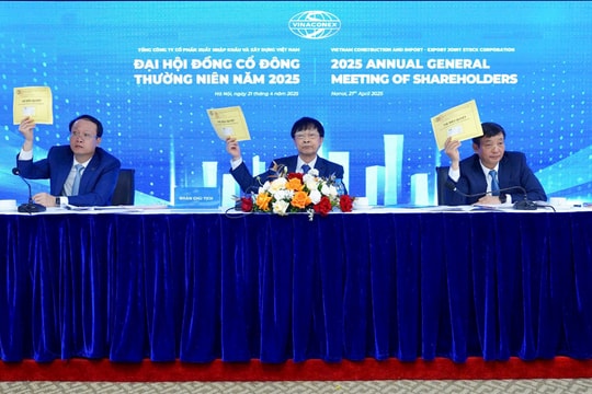 Năm 2024: Vinaconex lãi sau thuế gấp 2,8 lần so với năm 2023
