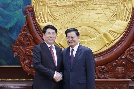 Việt Nam - Lào phấn đấu nâng kim ngạch thương mại lên 5 tỷ USD