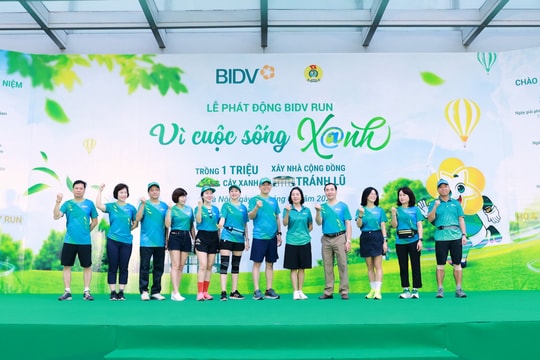 BIDV RUN - Vì cuộc sống Xanh, kiến tạo giá trị vững bền