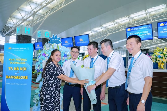 Vietnam Airlines khai trương đường bay thẳng Hà Nội – Bengaluru