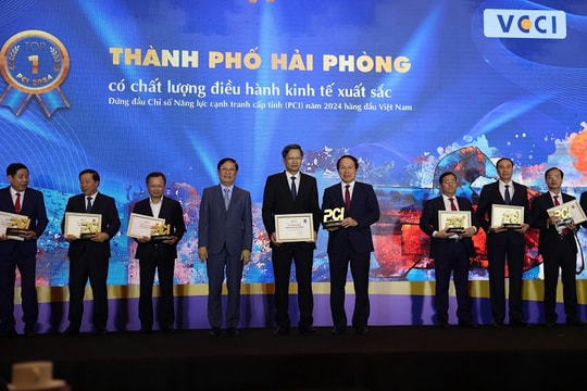 Hải Phòng lần đầu giữ vị trí quán quân trong bảng xếp hạng PCI